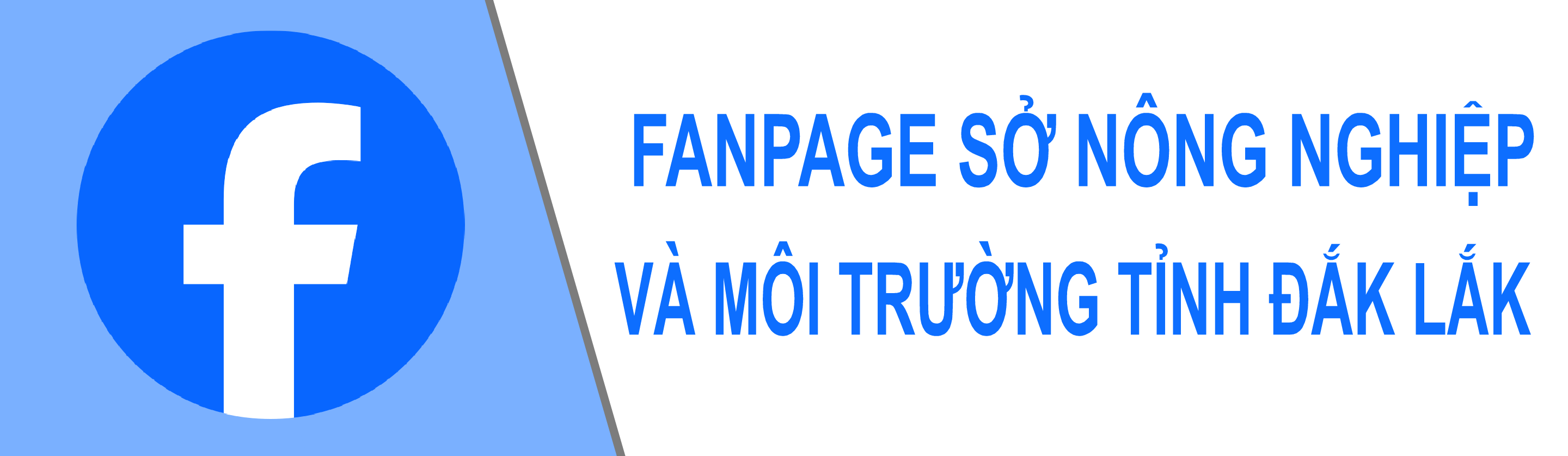 Fanpage Sở Nông nghiệp và Môi trường
